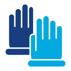 Obraz premium Cleaning Gloves Icon