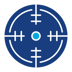 Fototapeta premium Army Target Icon