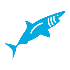 Fototapeta premium Shark Icon