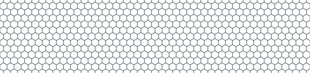 hexagon geometric pattern. seamless hex background. abstract honeycomb cell. vector illustration. design for the background flyers, ad honey, fabric, clothes, texture, textile pattern - 635552636