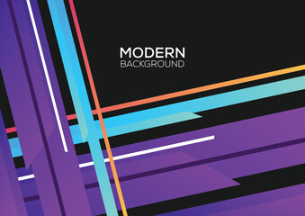modern abstract geometric background design gradient