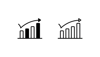 Obraz premium Benefits icon design with white background stock illustration