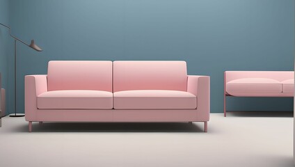 Comfortable home design:18 living room interior with sofa and couch. generative ai