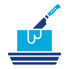Obraz premium Butter Icon