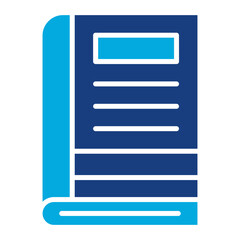 Fototapeta premium Journal Book Icon