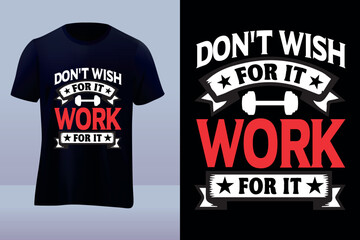Gym vector t shirt design 