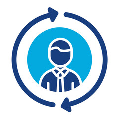 Employee Turnover Icon