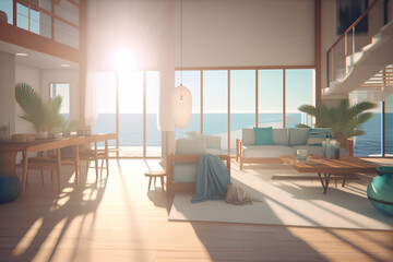 Beach house. Beautiful waterfront suite with ocean views