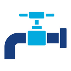Fototapeta premium Faucet Icon