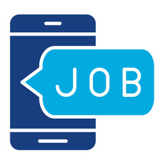 Mobile Recruitment Icon