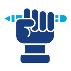 Hand And Pencil Icon