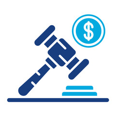 Auction Fundraiser Icon