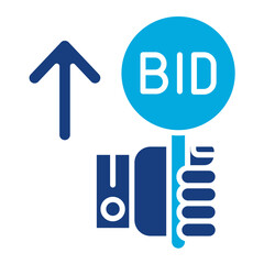 Advance Bid Icon