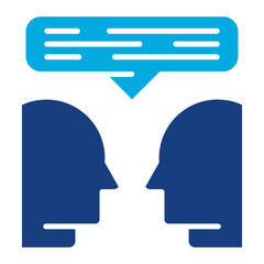 Face To Face Conversation Icon