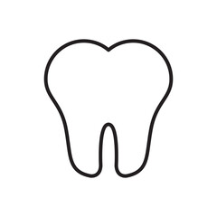 teeth and tooth icon - Dental and dentist symbol