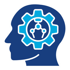 Machine Thinking Icon