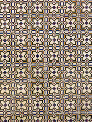 Obraz premium Traditional colorful ornate portuguese decorative tiles azulejos