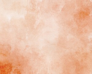 Orange pastel  watercolor abstract background