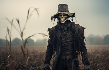 Spooky scarecrow