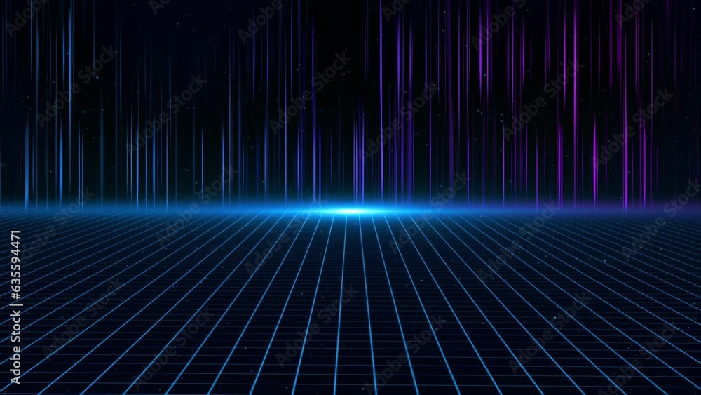 Poster 4k 3d digital cyber technology dot point connect line wave line design background, tech, innovation 