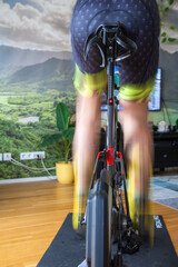 Training auf der Rolle Zuhause