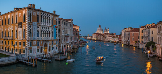 Venedig Blick von der Ponte dell`Accademia - obrazy, fototapety, plakaty
