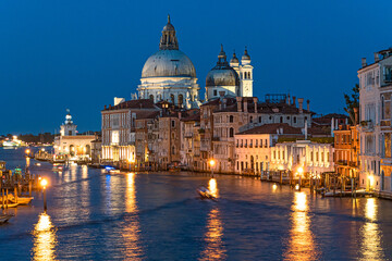 Fototapeta na wymiar Venedig Blick von der Ponte dell`Accademia