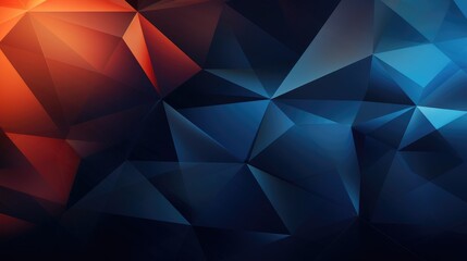 Fototapeta premium Modern background with triangles
