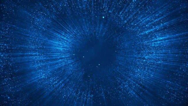 4K Big data and cybersecurity 3D. Neural network and cloud technologies. Global database and artificial intelligence. Digital matrix particles grid virtual reality abstract cyber space. weave lines - Powered by Adobe