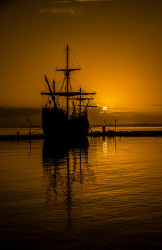 Spanish Galleon at Sunrise © Greg Meland