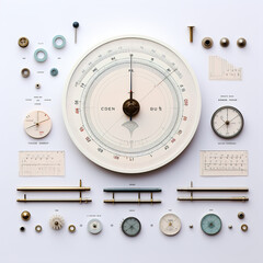 Naklejka premium analog control panel