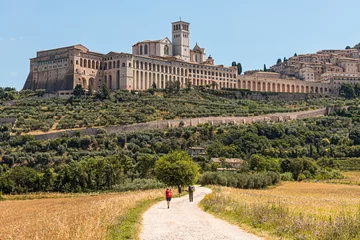 Deurstickers Assisi © Frank Krautschick