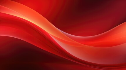 Red smooth lines background.