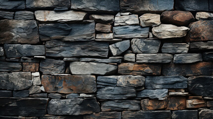 Unveiling Earth's Artistry: Intricate Stone Textures Up Close. Generative AI
