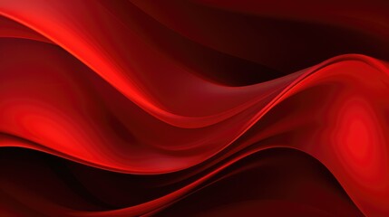 Obraz premium Red smooth lines background.