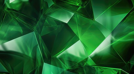  Green glass full screen abstract background