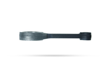 Connecting rods - spare parts isolated on transparent background.