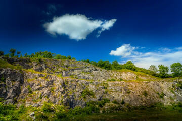 Kamenarka quarry near the town of Stramberk