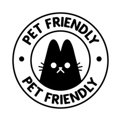 Pet friendly badge stamp. This space allows mascots. Dogs and cats are welcome.