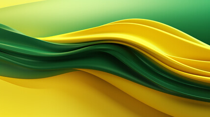 abstract background green yellow colors wave