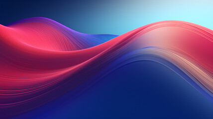 Naklejka premium modern wave background blue red orange soft blur