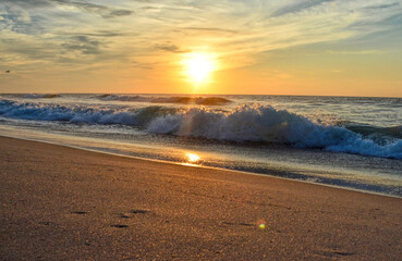 Sunrise over Ship Bottom Beach, Long Beach Island, New Jersey
