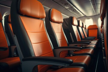 Background Of Airplane Seats 