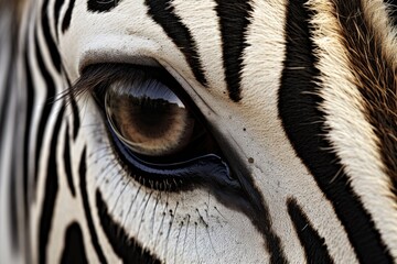 Zebra Close Up
