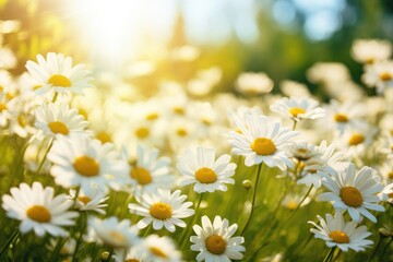 Chamomile Flower Field Chamomile In The Nature