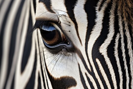 Zebra Close Up