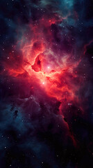 Fototapeta premium Dark galaxy background