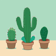 Great illustration of a cactus or succulent