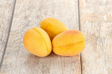 Ripe sweet juicy apricot heap