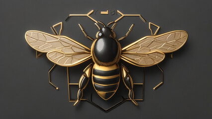  A Buzzing Cryptocurrency Logo 